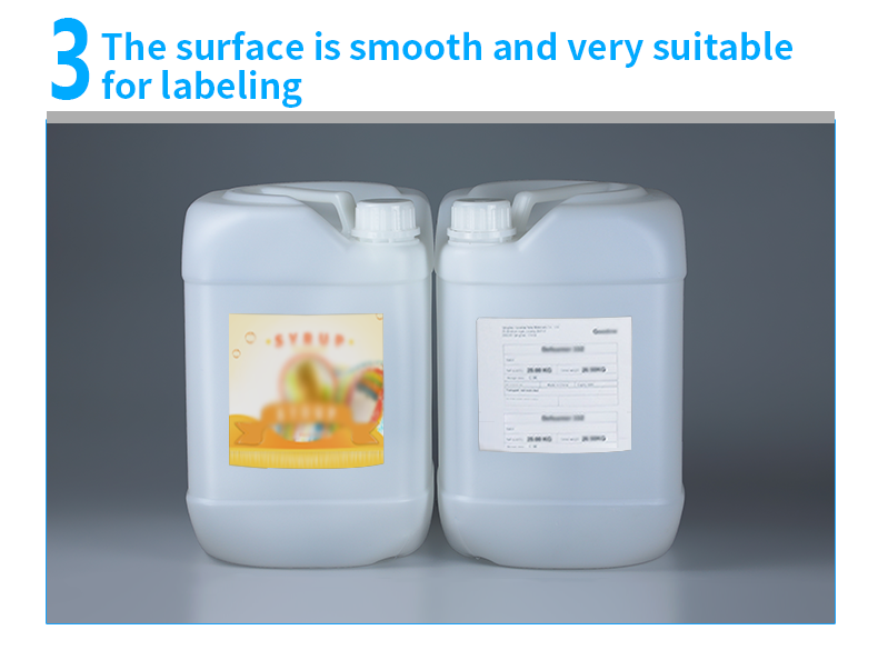 Paint 10L HDPE Container 317mm Screw Plastic Cap Square Plastic Barrels