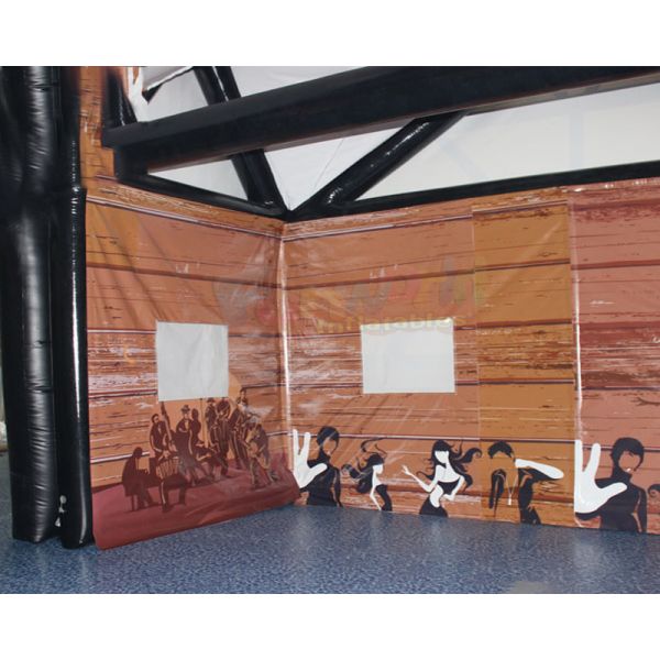 Внешний выдвиженческий раздувной шатер партии крупного плана рекламы Адвокатуры паба