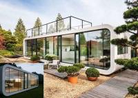 Chambres préfabriquées en acier légers pour hôtel de villégiature