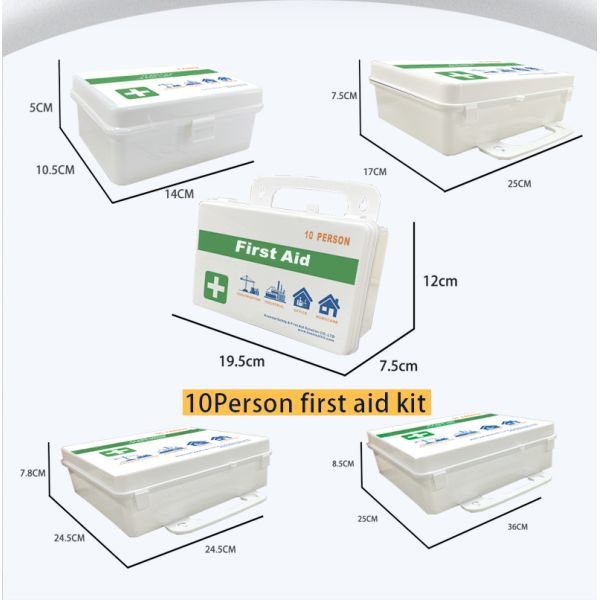 Customized 10-Person First Aid Kit for Camping and Outdoor Emergency Medical Supplies & Training Kit