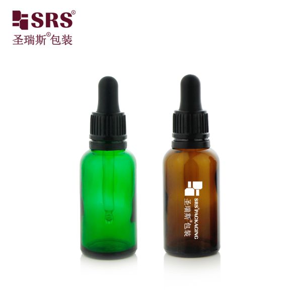 5ml 10ml 15ml 20ml 30ml 50ml 100ml Glass Dropper Bottle for Skincare Essential Oil with Tamper Evident
