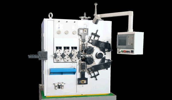 60m / Min Six Axes Helical Spring Wire Machine Automatic Spring Coiling Machine 