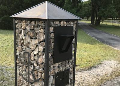 Tratamento de superfície revestido ISO9001 do zinco flexível de Gabions da malha soldada aprovado