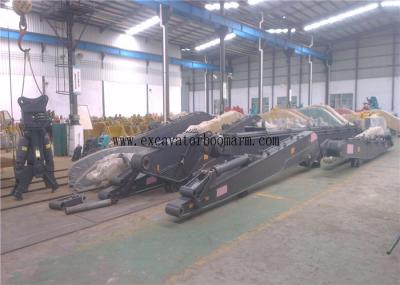 River Dredging Excavator Telescopic Boom With 20m Max Digging Depth Antirust