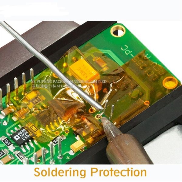 Изоляция ленты кэптона Resistrance жары силикона слипчивая для печи олова принтера 3D