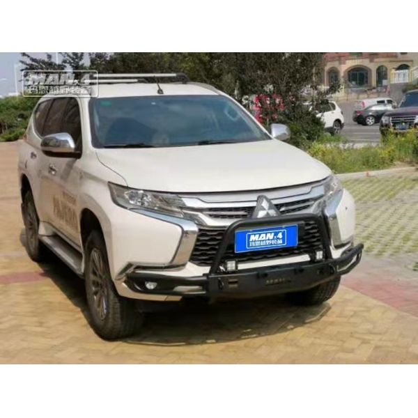 Front 2015-2019 Mitsubishi Pajero Sport Bull Bar OEM ODM