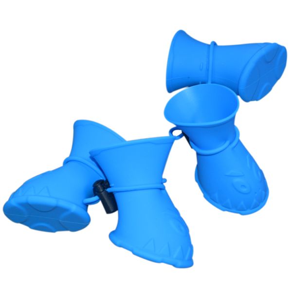 Customized Shape Silicone Pet Supplies Stocked Sustainable Silicone Dog Shoes