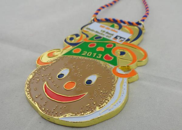 High Quality Rhein Neckar EG Soft Enamel Karneval Medal by Anti Copper, Ant Gold, Mat Gold, Mat Nickel