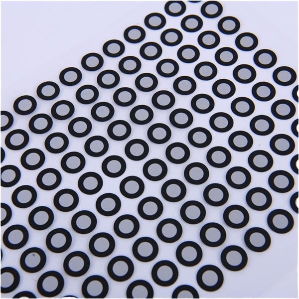 3D Scanner Markers Diffuse Reflection 3D Scanner Dot Positioning Targets Double Sided Silicone Adhesive EVA for Masking Use