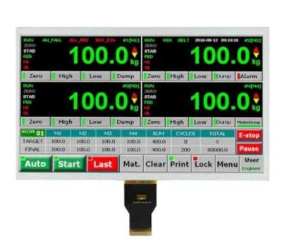 Écran LCD TFT IPS de 1024x600 10,1 pouces avec interface LVDS à 40 broches