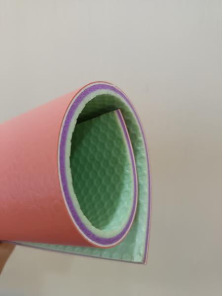 Baldosas de PVC para suelo de bádminton de 6 mm Verde/Azul/Amarillo/Rojo/Gris, fitness, PVC para suelo interior y exterior