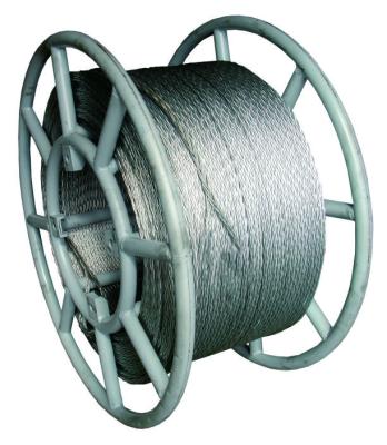 corda de fio de aço trançada de torção de 13mm anti para o único maestro Stringing