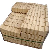 Foyer en briques d'argile miniatures à haute densité pour le contenu en MgO % 0,1 Densité en vrac ≥ 2,1 g/cm3