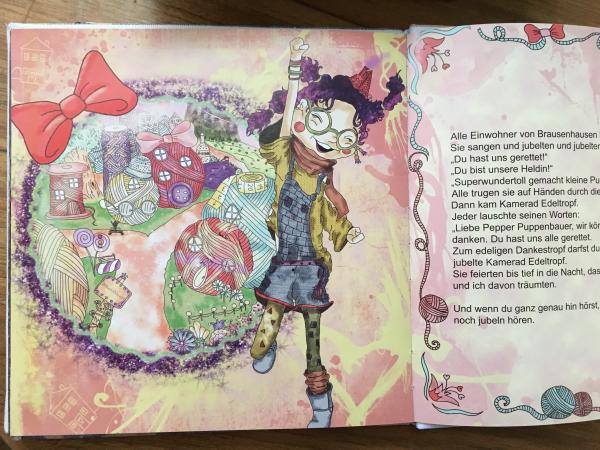 Hardcover book with fabric cover printing, Children hardcover book printing, full color book printing