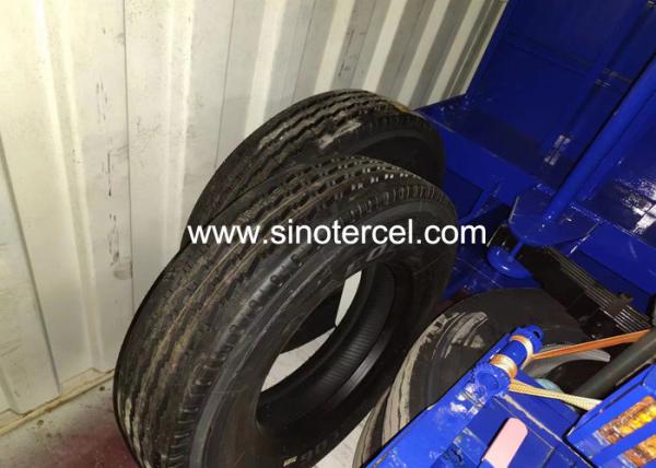Carbon Flat Bed Semi Trailer 30 Ft Semi Trailer Heavy Duty