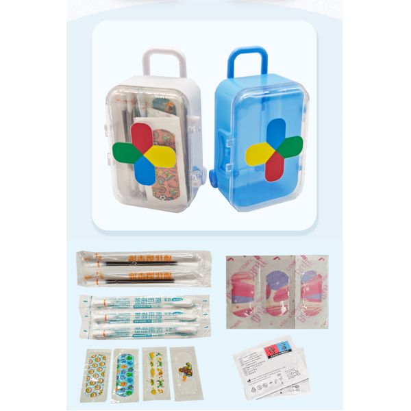 Colorful Cartoon Print Kids First Aid Bandage Children First Aid and Safety First Aid Kits for Babies and Kids