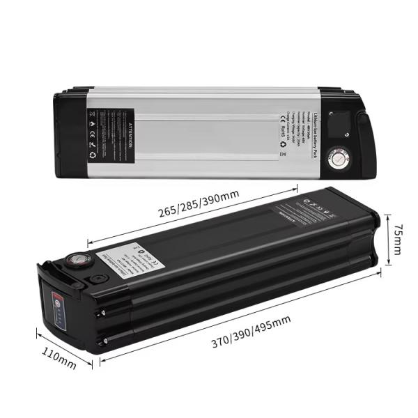 18650 Lithium Ion Ebike Electric Bicycle Battery Pack 24V 36V 48V 10Ah 15Ah 20Ah