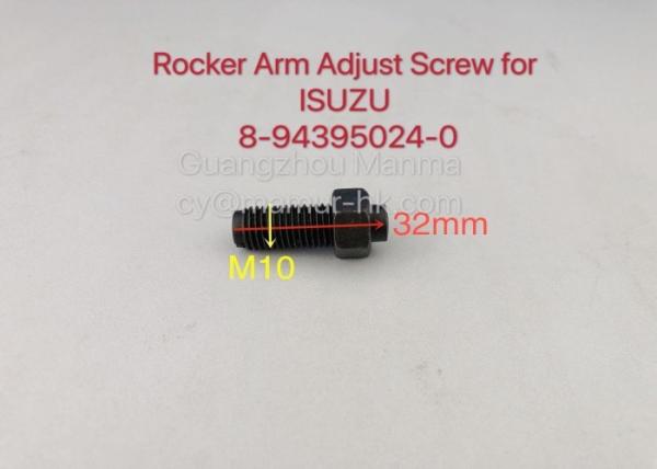Rocker Arm Adjust Screw ISUZU Engine Parts For 4HK1 8-94395024-0