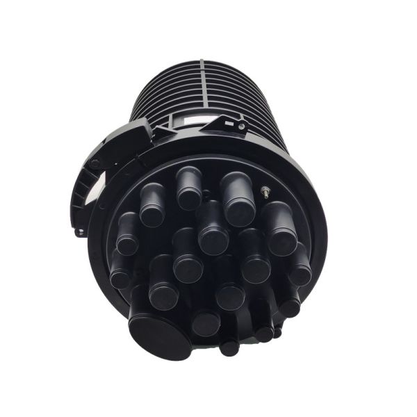 PP Plastic 1 Oval Port 16 Round Ports FTTH Dome Fiber Optic Splice Closure FONGKO