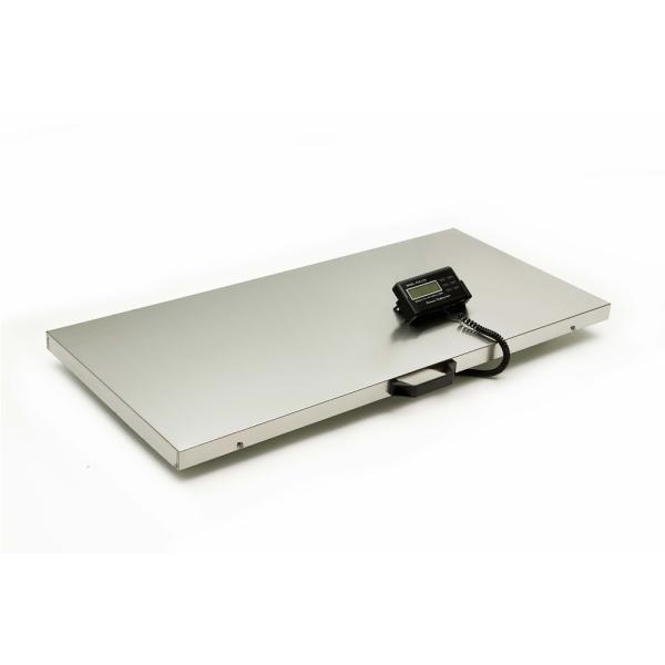 Balance numérique personnalisé pour animaux d'élevage, capacité 300 kg, écran LCD 104*52CM, taille d'un seul colis 113X61X6.5 cm