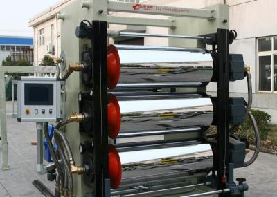 ISO 800mm 3 Roll Calender Machine High Precision Without Abrasion