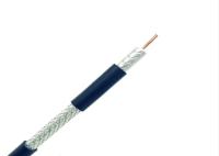 RG-11 condutor de cobre desencapado contínuo coaxial 1.63CCS+7.2FPE+AL FOIL+96S+10.3PVC do cabo 750hm (24KG pelo rolo)