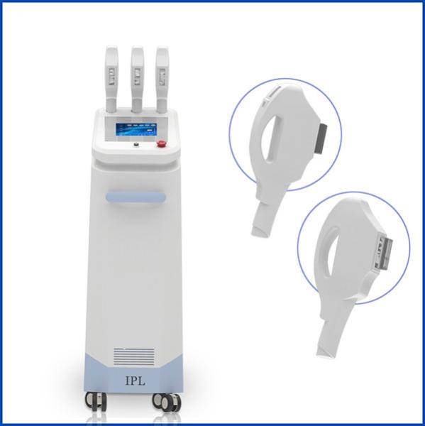 best three wavelength & multifunctions 3 handles ipl laser hair removal wrinkle removal machine