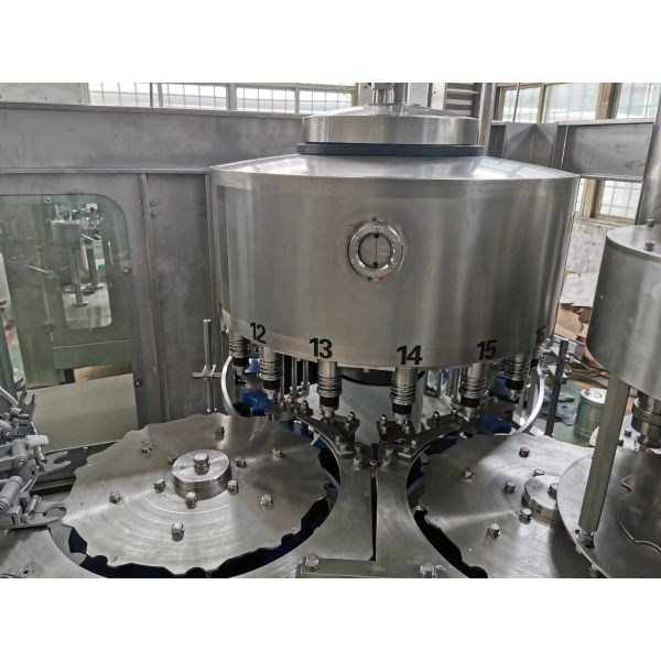 6000BPH Edible Oil Filling Machine For Oliver Sunflower Food Oil Production