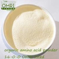 OMRI Poudre d'acides aminés enzymatiques organiques 80% protéines hydrolysées engrais organique à base d'azote 16-0-0