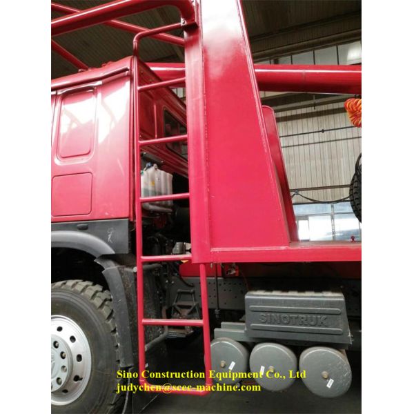 10 тележка тимберса журнала тележки ХОВО 6кс6 50т цели Синотрук колес особенная сильная