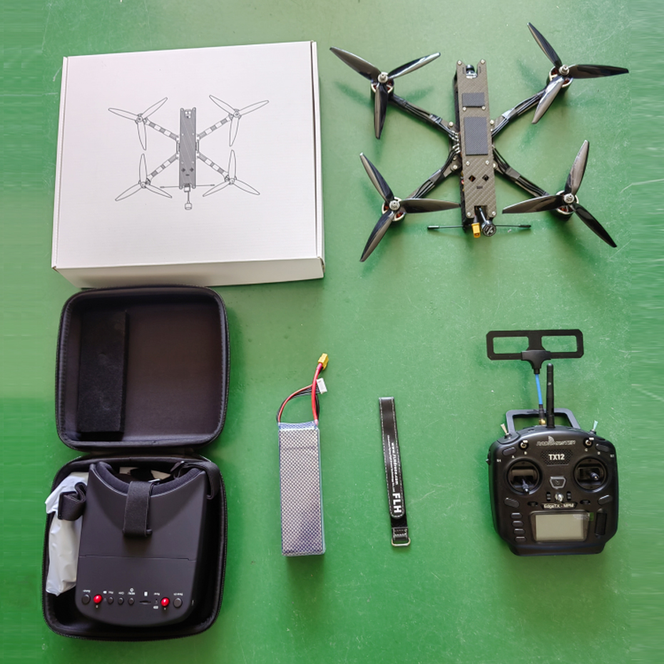 10 дюймов 45 мин с VR очками ELRS 915 приемник FPV комплект гонки FPV дроны