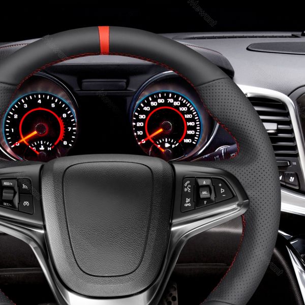 Mewant vegan leather steering wheel cover for Holden Commodore 2013-2017 Ute 2013-2017 car interior accessories