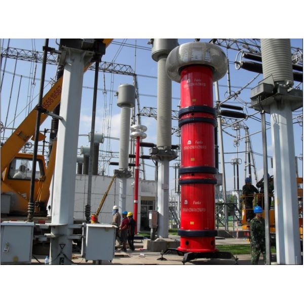 30-300Hz Frequency High Voltage Resonant Test System With V/F Power Source