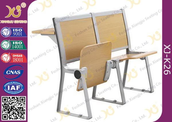 Lecture Hall Seats Attached School Desks And Chair Wooden Folding Furniture