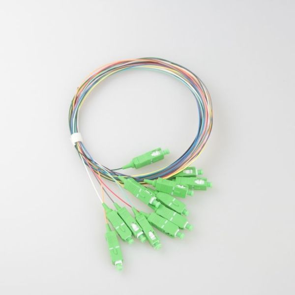 ST UPC to ST UPC Single Mode PVC 3.0mm LSZH Fiber Optic Patch Cord for High Bandwidth