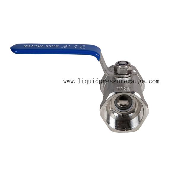 1-1/4 Standard Port Instrument Manifold Ball Valve 1 PC For Gas