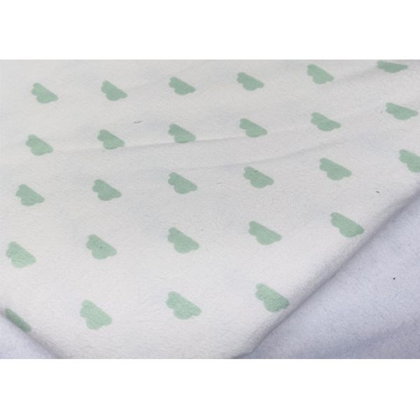 SGS 100% Cotton Flannel Printed Fabric Flannel Pajamas Fabric 200g/m2