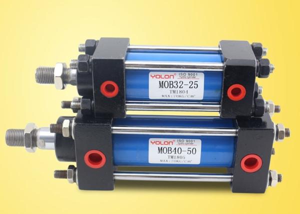 Farm Industrial Hydraulic Cylinder 4 Inch 6 Inch Stroke Rod Type Standard MOB Light