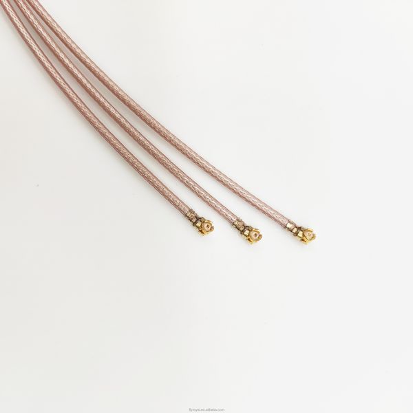 Coaxial Custom RF Cables SMA Female To Ipex4 Gen4 Mhf4 Cable Assembly RG178