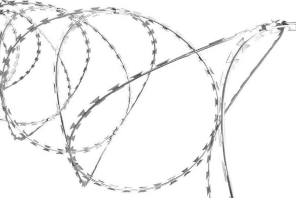 покрытие цинка колючей проволоки 100g бритвы диаметра BTO-28 катушки 450mm