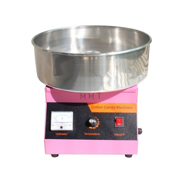 Fully Automatic Cotton Sugar Floss Machine Raw Material Sugar 1KW Power 7KG Net Weight