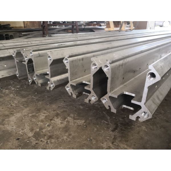 7020 профилей двойного Бумера алюминиевых прессованных 6500MM длиной