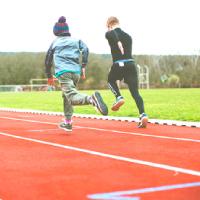 Pista de atletismo de goma de tartán de alto nivel