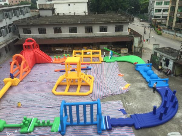 Commercial grade Water Floating Aqua Park Amusement Inflatable Floating Water Park