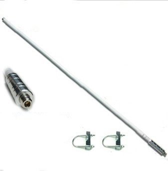 Omni-directional Fiberglass 8dBi 2.4 GHZ WIFI Antenna Pole Mounting For Wireless Adapter