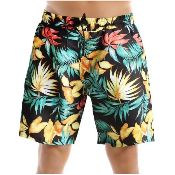 Digital Print Quick Dry Mens Swimming Trunks