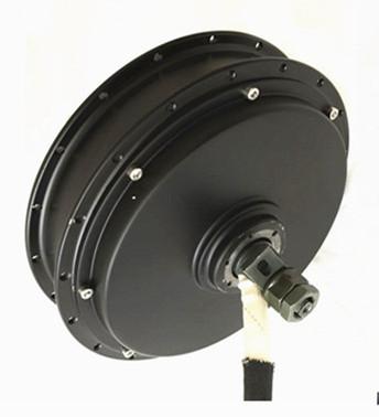 72v 5000W Electric Bike Kit Brushless Gearless Hub Motor With Batteries / TFT Color Display