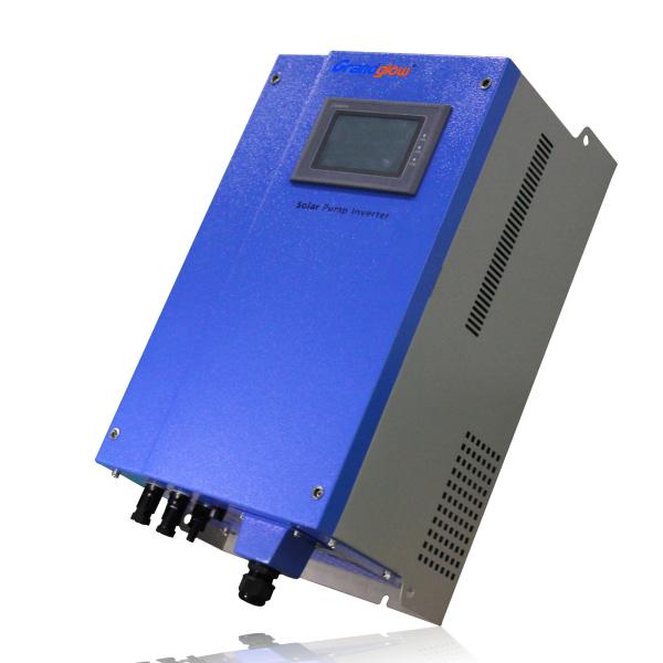 LCD Solar Pump Inverter Galvanized Sheet Shell For Irrigation System