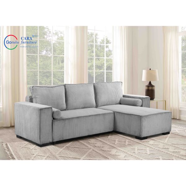 High Quality Bedroom Hotel Furniture Light Gray Sofa To Bed Living Room Furniture Modern Bed Sofa