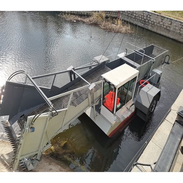 Automatic Harvester for Seaweed/Lake Garbage/Duckweed/Water Hyacinth/Aquatic Plants/River Garbage